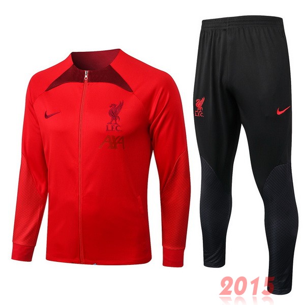 Maillot De Foot Survêtements Liverpool 22/23 Rouge II Noir