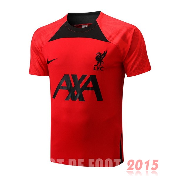 Maillot De Foot Entrainement Liverpool 22/23 Noir Rouge