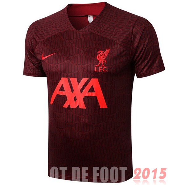 Maillot De Foot Entrainement Liverpool 22/23 Rouge Marine