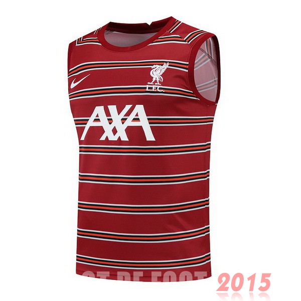 Maillot De Foot Entrainement Sans Manches Liverpool 22/23 Rouge