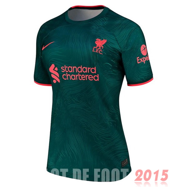 Maillot De Foot Third Maillot Femme Liverpool 22/23 Vert