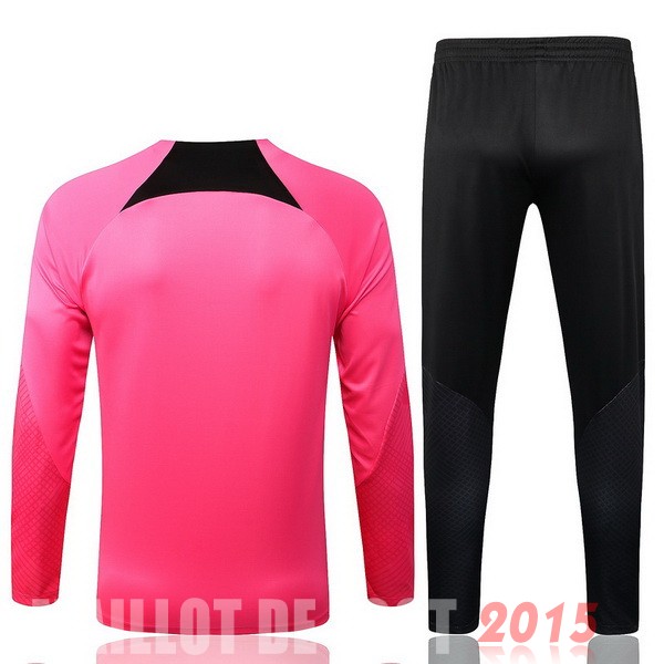 Maillot De Foot Survêtements Enfant Liverpool 22/23 Rose I Noir