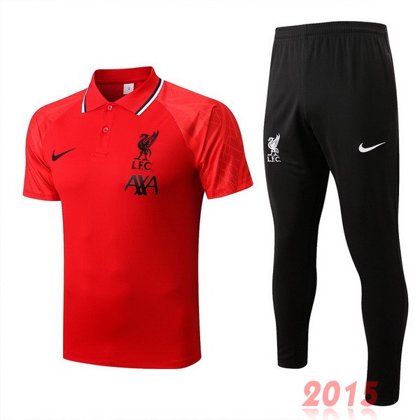 Maillot De Foot Ensemble Complet Polo Liverpool 22/23 Rouge I Noir