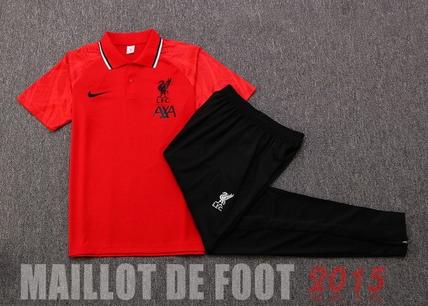 Maillot De Foot Ensemble Complet Polo Liverpool 22/23 Rouge I Noir