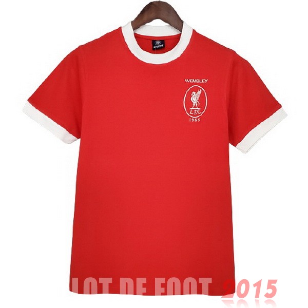 Maillot De Foot Domicile Maillot Liverpool Rétro 1965 Rouge