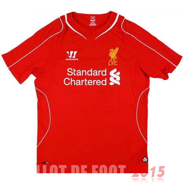 Maillot De Foot Domicile Maillot Liverpool Rétro 2014 2015 Rouge