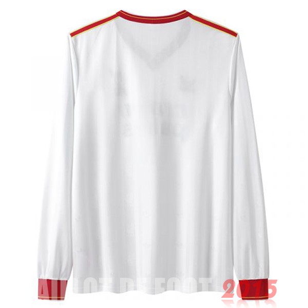 Maillot De Foot Exterieur Manches Longues Liverpool Rétro 1985 1986 Blanc