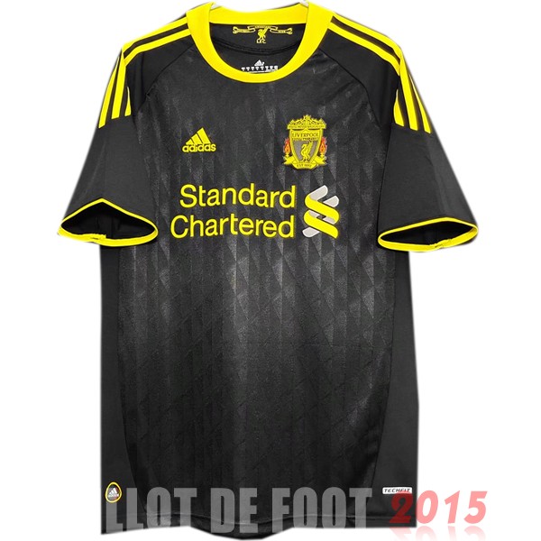 Maillot De Foot Third Maillot Liverpool Rétro 2010 2011 Jaune