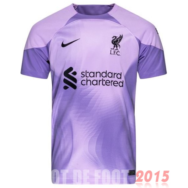 Maillot De Foot Thailande Maillot Gardien Liverpool 22/23 Purpura