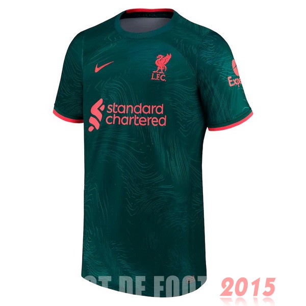 Maillot De Foot Thailande Third Maillot Liverpool 22/23 Vert