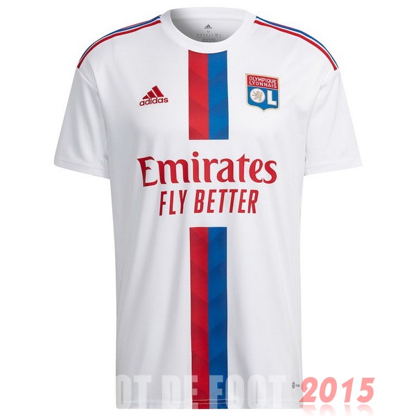 Maillot De Foot Domicile Maillot Lyonnais 22/23 Blanc