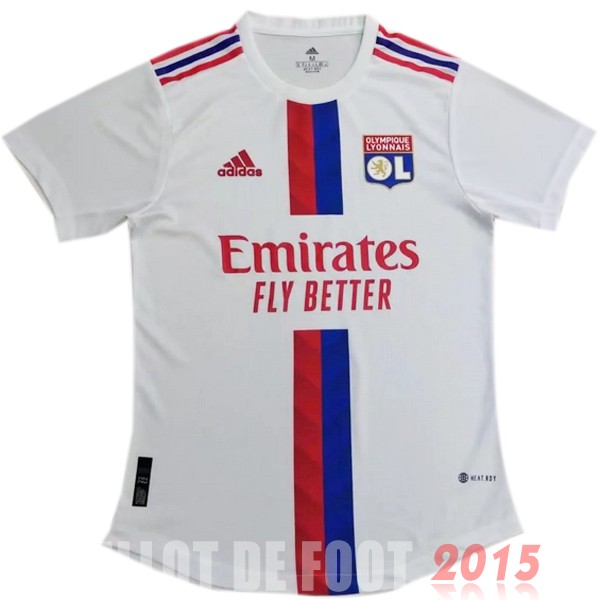 Maillot De Foot Thailande Joueurs Domicile Maillot Lyonnais 22/23 Blanc