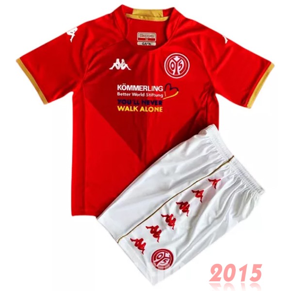 Maillot De Foot Domicile Conjunto De Enfant Maguncia 22/23 Rouge