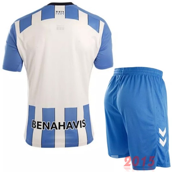 Maillot De Foot Domicile Conjunto De Enfant Málaga 22/23 Bleu Blanc