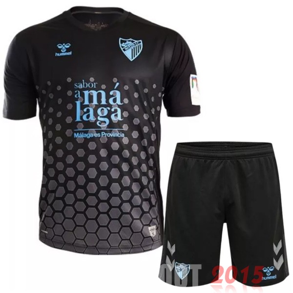 Maillot De Foot Exterieur Conjunto De Enfant Málaga 22/23 Noir