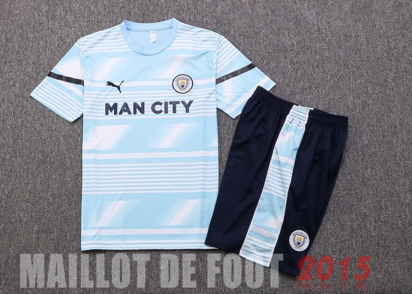 Maillot De Foot Entrainement Ensemble Complet Manchester City 22/23 I Bleu