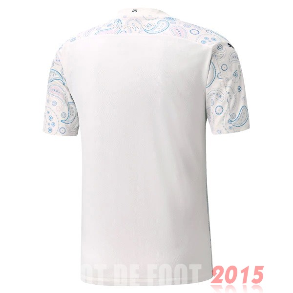 Maillot De Foot Third Maillot Manchester City Rétro 2020 2021 Blanc