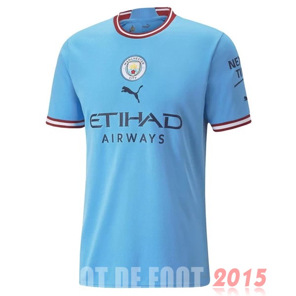 Maillot De Foot Domicile Maillot Manchester City 22/23 Bleu