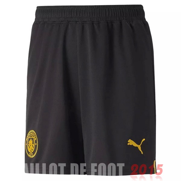 Maillot De Foot Exterieur Pantalon Manchester City 22/23 Noir