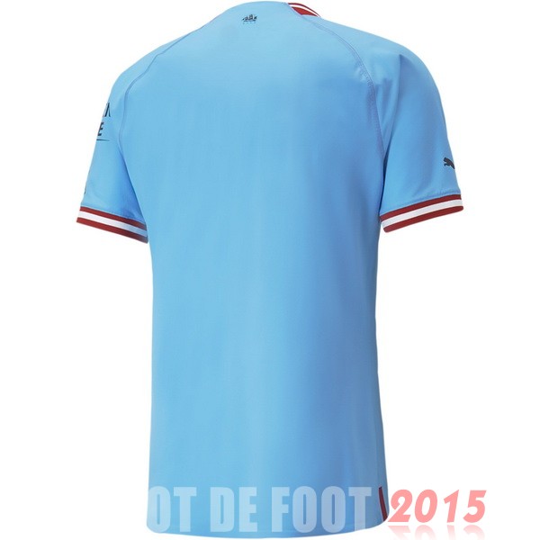 Maillot De Foot Thailande Domicile Joueurs Maillot Manchester City 22/23 Bleu