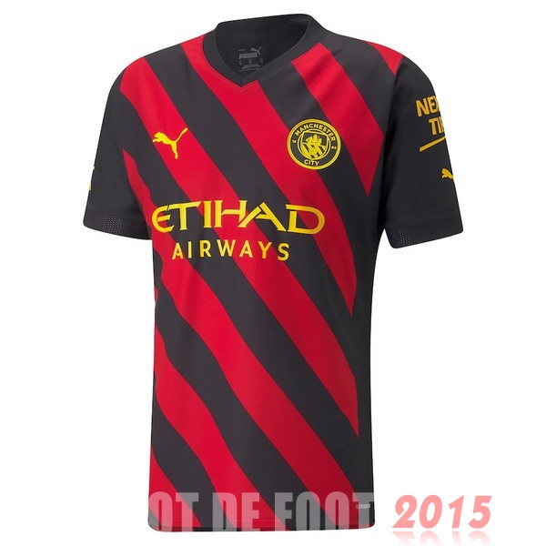 Maillot De Foot Thailande Exterieur Joueurs Maillot Manchester City 22/23 Rouge