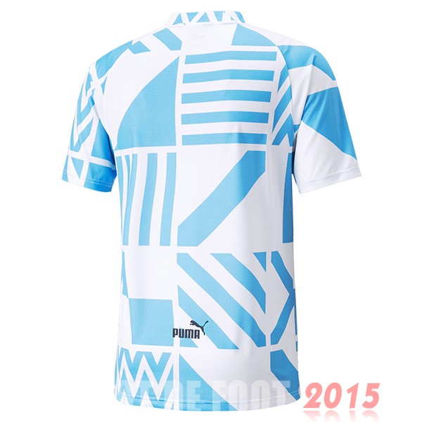Maillot De Foot Thailande Pré match Maillot Manchester City 22/23 Bleu