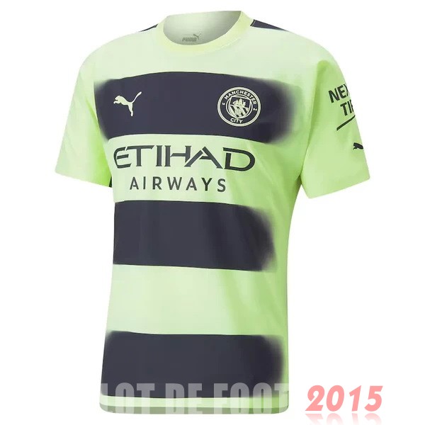 Maillot De Foot Thailande Third Joueurs Maillot Manchester City 22/23 Vert