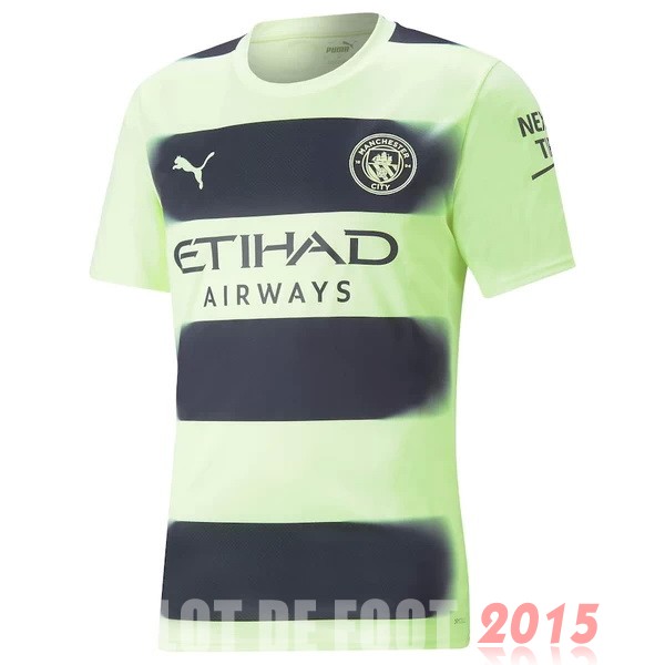 Maillot De Foot Thailande Third Maillot Manchester City 22/23 Vert