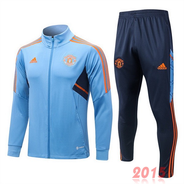 Maillot De Foot Survêtements Manchester United 22/23 I Bleu