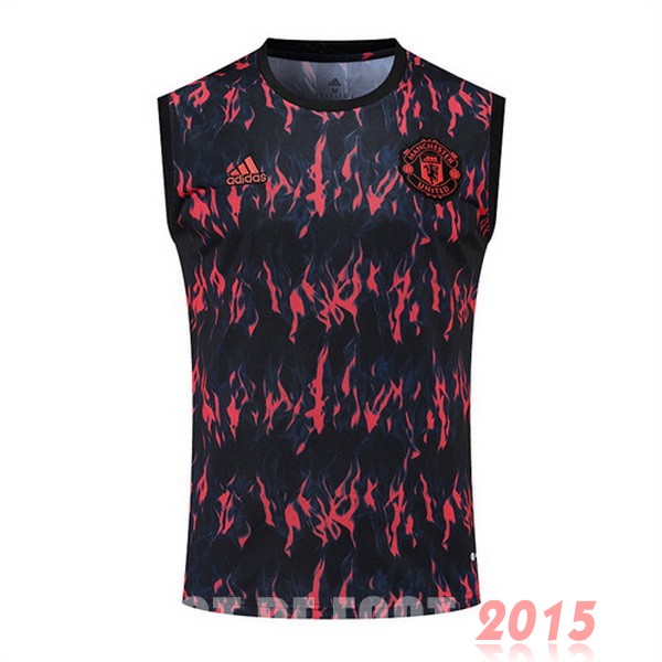 Maillot De Foot Entrainement Sans Manches Manchester United 22/23 Rouge