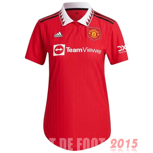 Maillot De Foot Domicile Maillot Femme Manchester United 22/23 Rouge