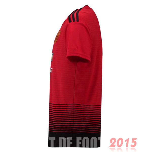 Maillot De Foot Domicile Maillot Manchester United Rétro 2018 2019 Rouge