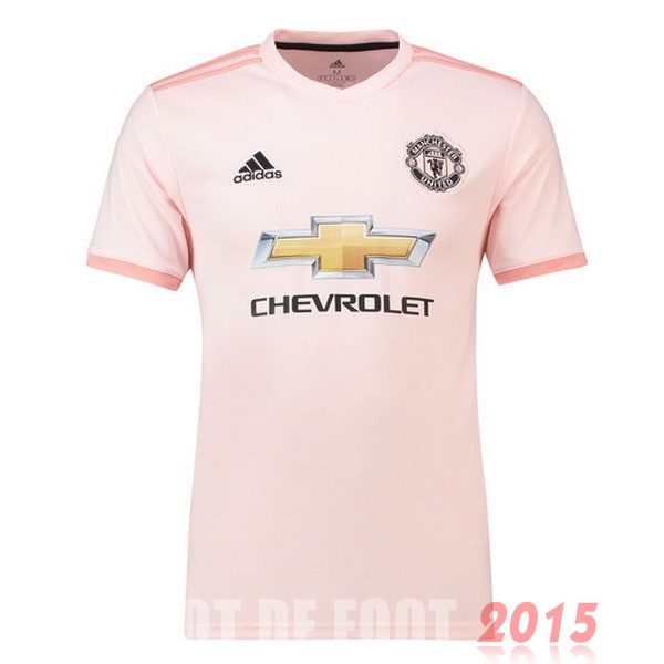 Maillot De Foot Exterieur Maillot Manchester United Rétro 2018 2019 Rose