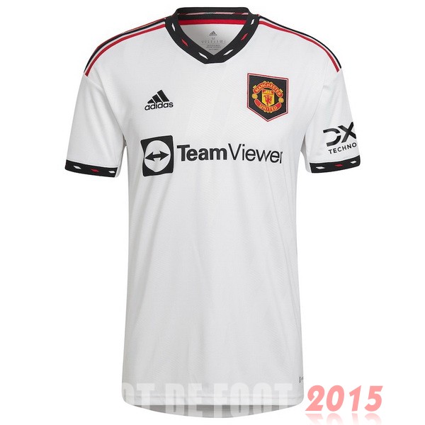 Maillot De Foot Exterieur Maillot Manchester United 22/23 Blanc