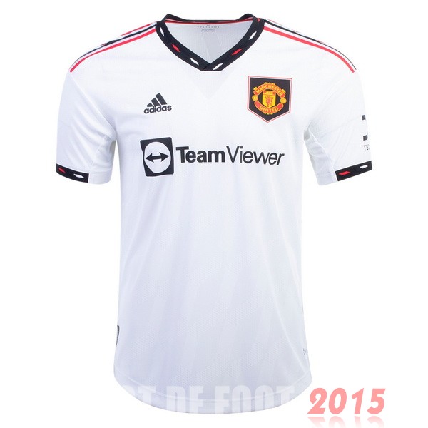 Maillot De Foot Thailande Exterieur Joueurs Maillot Manchester United 22/23 Blanc