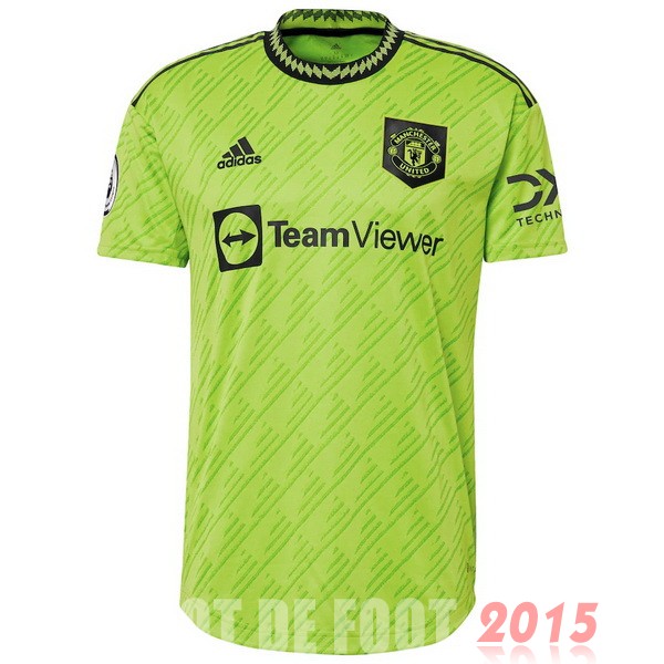 Maillot De Foot Thailande Third Joueurs Maillot Manchester United 22/23 Vert