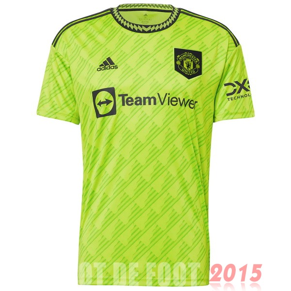 Maillot De Foot Third Maillot Manchester United 22/23 Vert