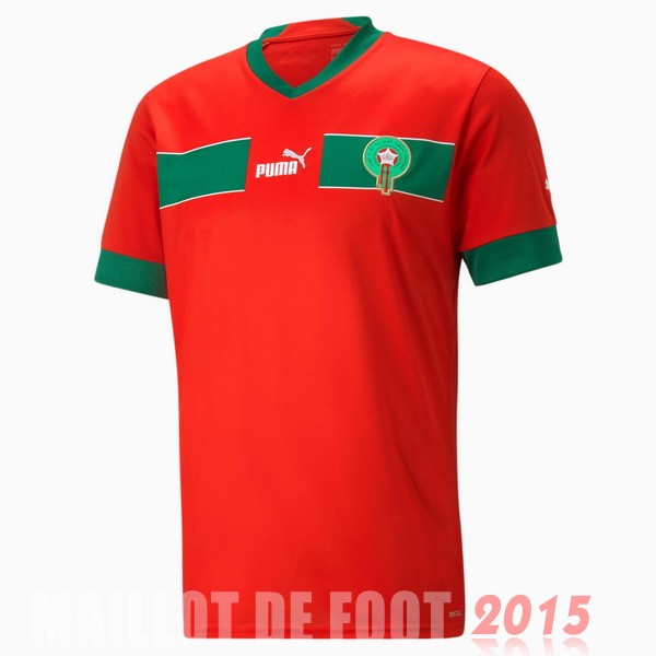 Maillot De Foot Thailande Domicile Maillot Maroc 2022 Rouge