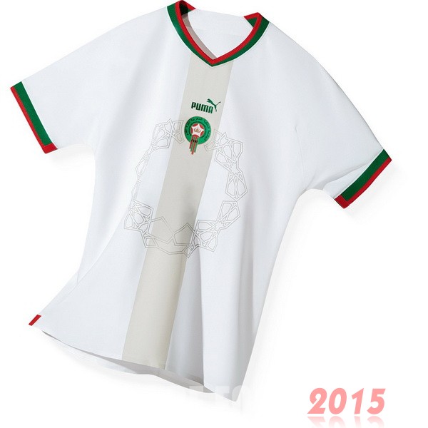 Maillot De Foot Thailande Exterieur Maillot Maroc 2022 Blanc