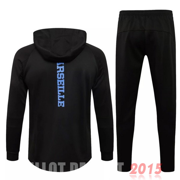 Maillot De Foot Sweat Shirt Capuche Marseille 2021 2022 Bleu