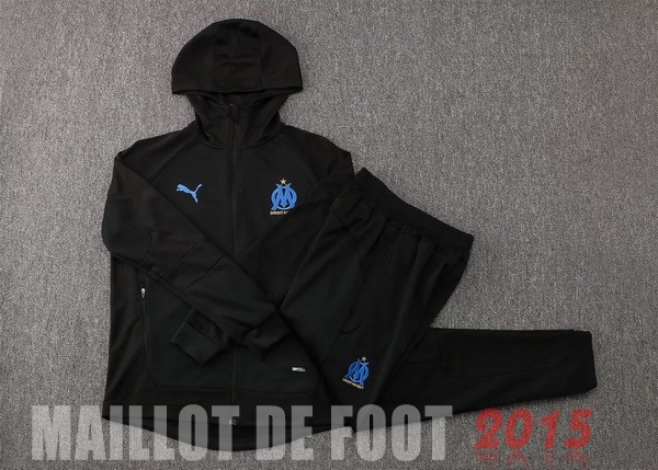 Maillot De Foot Sweat Shirt Capuche Marseille 2021 2022 Bleu