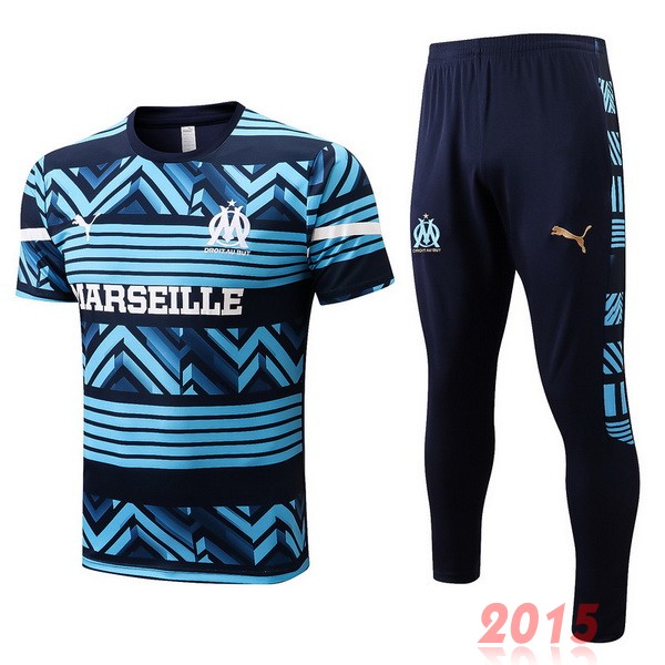 Maillot De Foot Entrainement Ensemble Complet Marseille 22/23 I Bleu