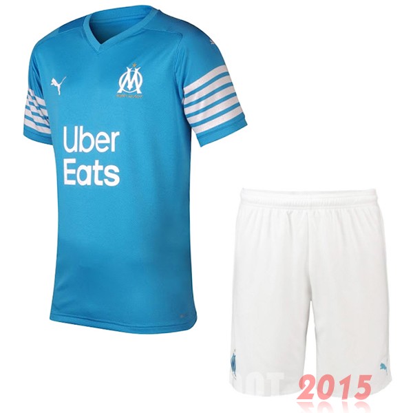 Maillot De Foot Fourth Conjunto De Enfant Marseille 2021 2022 Bleu
