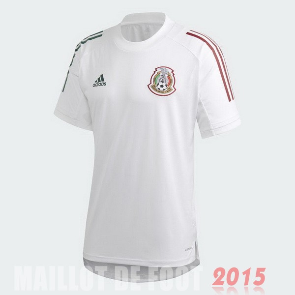 Maillot De Foot Entrainement Mexique 2021 Blanc