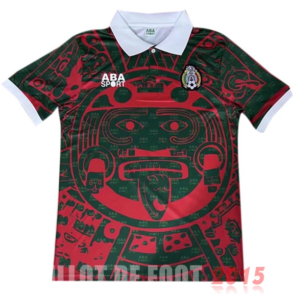 Maillot De Foot Third Maillot Mexico Rétro 1997 Rouge