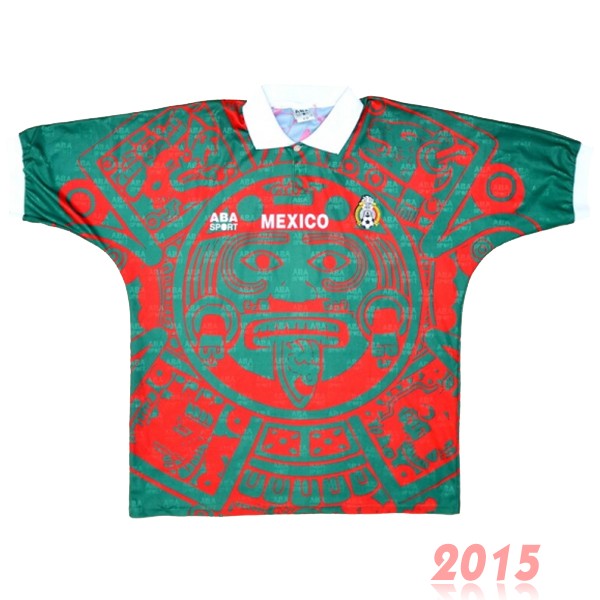 Maillot De Foot Third Maillot Mexico Rétro 1998 Rouge