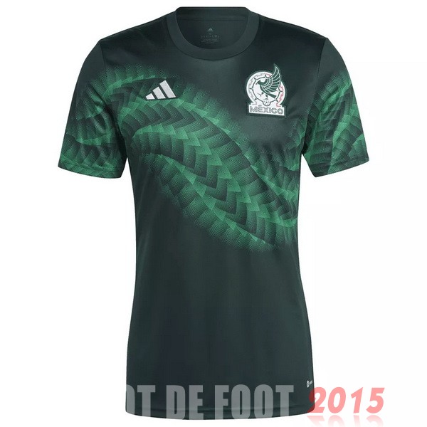 Maillot De Foot Thailande Pré match Maillot Mexico 2022 Vert