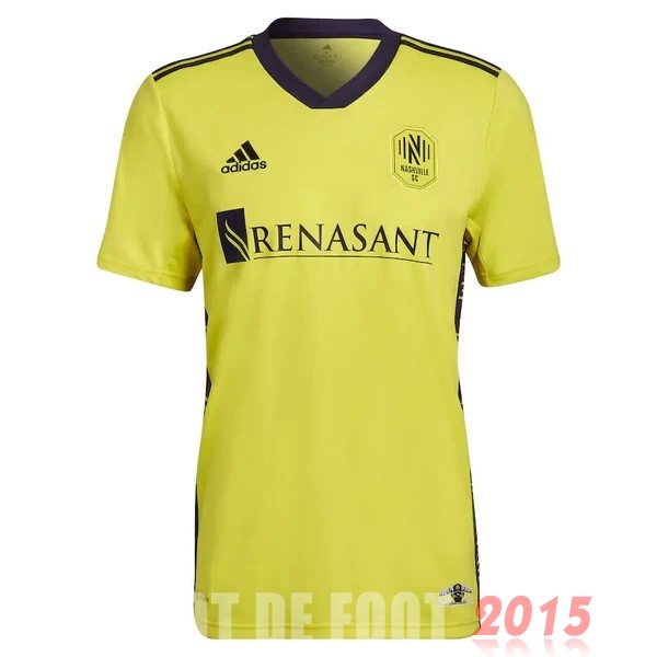 Maillot De Foot Thailande Domicile Maillot Nashville 22/23 Jaune