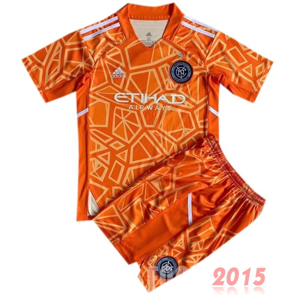 Maillot De Foot Gardien Conjunto De Hombre New York City 22/23 Orange