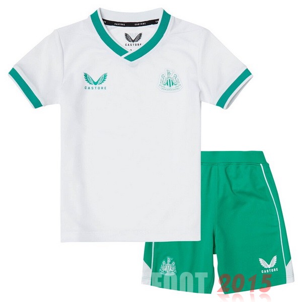 Maillot De Foot Third Conjunto De Enfant Newcastle United 22/23 Blanc